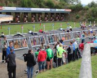 Deutsche Meisterschaften Sommerbiathlon Luftgewehr in Schmallenberg. (Foto: Herta Zeiler / OSB)