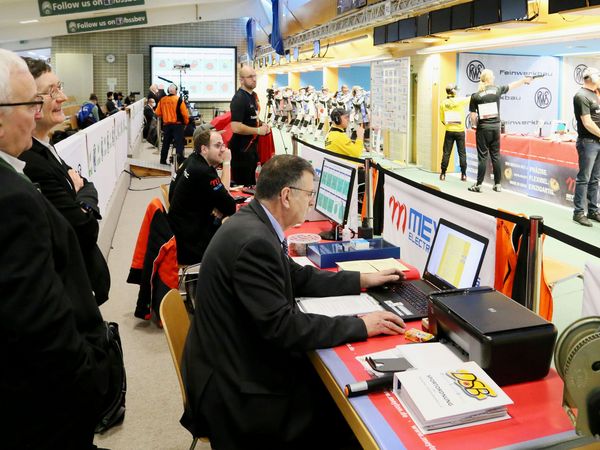 05.02.2022 Bundesligafinale Luftpistole - Viertelfinale SV Falke Dasbach gegen ESV Weil am Rhein